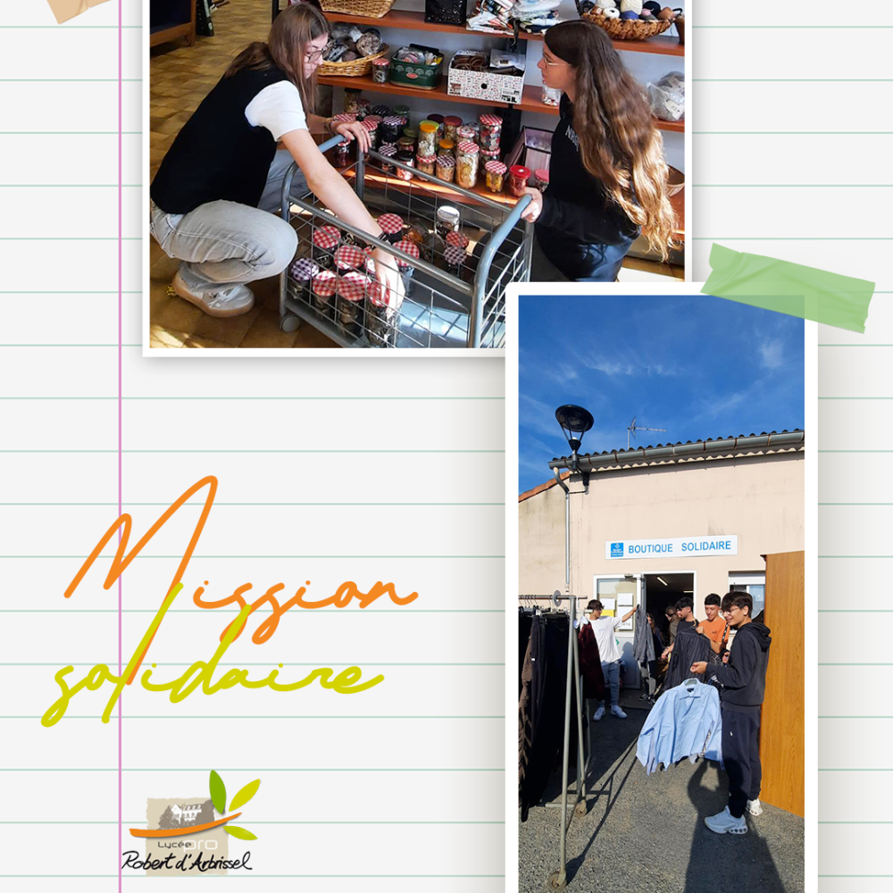 Inauguration de la boutique solidaire