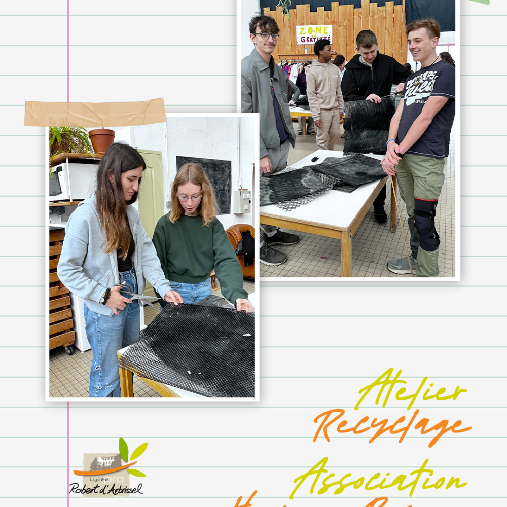 Atelier recyclage et Association Horizon Bocage