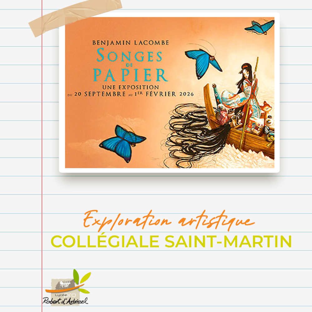 Exploration artistique à la Collégiale Saint-Martin