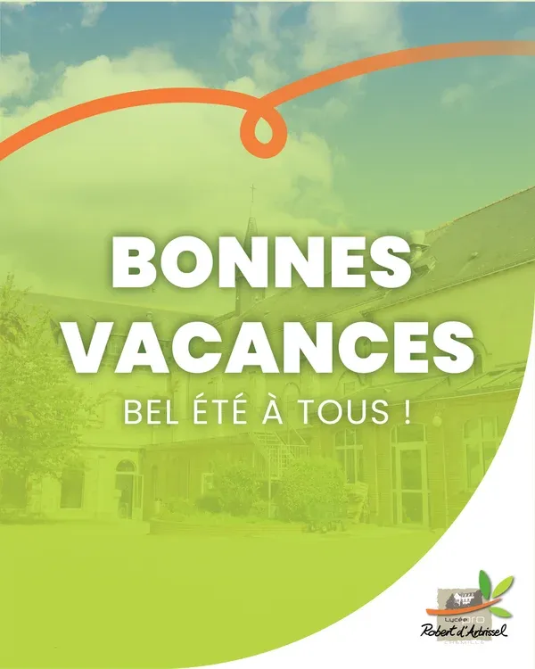 Bonnes vacances !