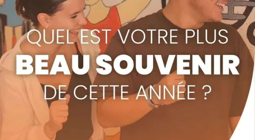 Votre plus beau souvenir de cette année ?