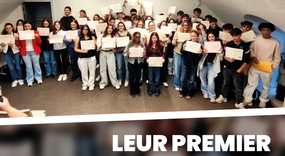 Leur premier diplôme en poche